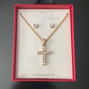 Always believe 18” necklaces with earrings